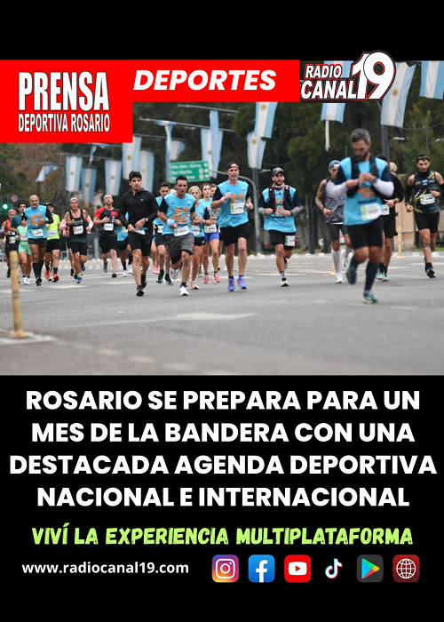 Rosario se prepara para un Mes de la Bandera con una destacada agenda deportiva nacional e internacional