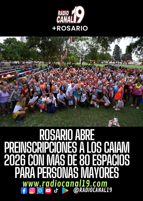 Rosario abre preinscripciones a los Caiam 2026 con m&aacute;s de 80 espacios para personas mayores